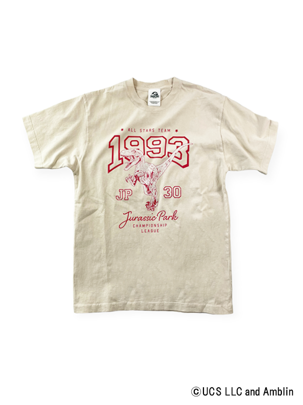 ジュラシック・パーク COLLEGE　Tシャツ　1993